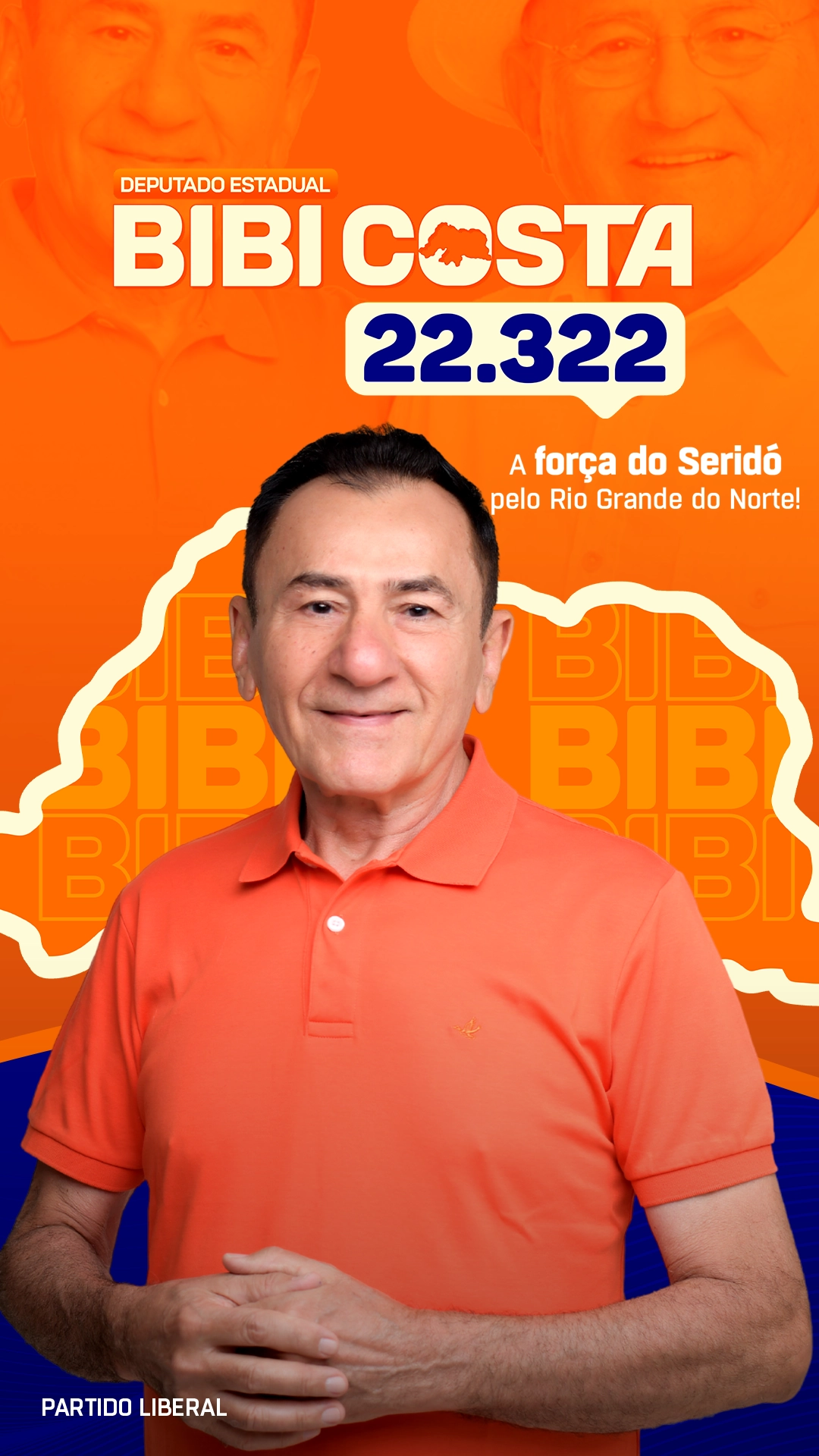 Bibi Costa 22.322 — Deputado Estadual